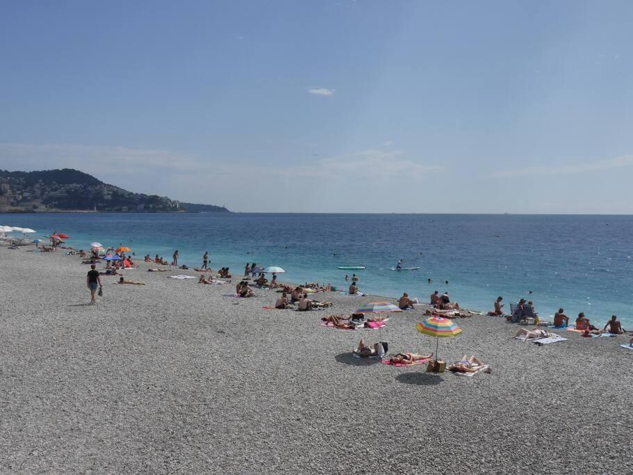 Mediterranee - Un Trois Pieces A Deux Pas De La Plage Niza Exterior foto